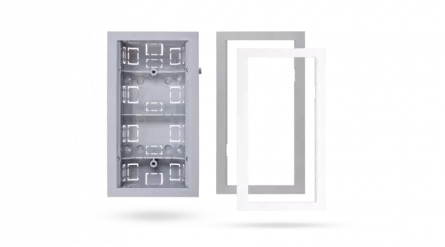 Frame for PIR wall mounting box - small gray, [],https:b2b.sielinvest.ro
