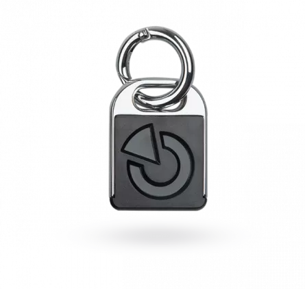 Tag acces RFID 125kHz pentru sistemele JA-100; plastic si metal, negru, [],https:b2b.sielinvest.ro
