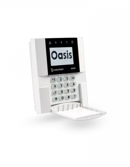 Tastatura LCD wireless cu cititor de proximitate , comunicatie pe 2 cai, 1 zona cablata pt indicarea starii unei usi, [],https:b2b.sielinvest.ro
