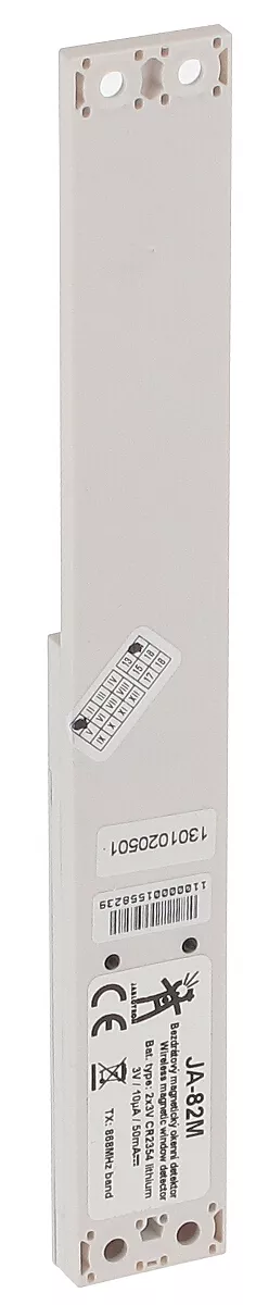 Contact magnetic wireless pentru sistemele Oasis, cu montare discreta in ramele de termopan model european alb, [],https:b2b.sielinvest.ro