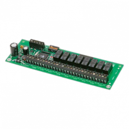 Placa cu 8 relee , pentru comenzi suplimentare. Compatibil cu centralele Syncro si Taktis, [],https:b2b.sielinvest.ro