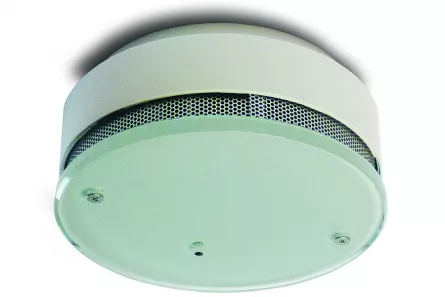 Nebula glass - detector optic de fum wireless, stand-alone EN14604:2005, design crystal, culoare alba, baterie Lithium inclusa (9V), [],https:b2b.sielinvest.ro