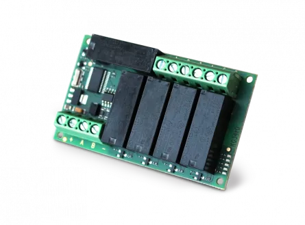 Auxi-L, modul de extensie cu 5 relee  250V-8A(cu varf de 10A), terminal com, [],https:b2b.sielinvest.ro