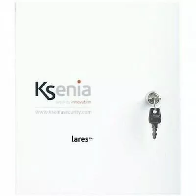 Cutie metalica Ksenia (325x440x90mm) culoare alba, inchidere laterala, siguranta fuzibila de 2A (included) si sursa de alimentare de  15 Vdc - 3,4 A, pentru centralele Lares 4.0., [],https:b2b.sielinvest.ro
