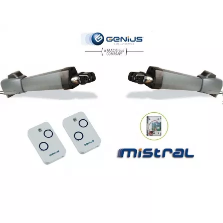 MISTRAL 400 -  Actuator 230V pentru porti batante cu dimensiuni maxime de 2 x 3m respectiv 2 x 4m, [],https:b2b.sielinvest.ro