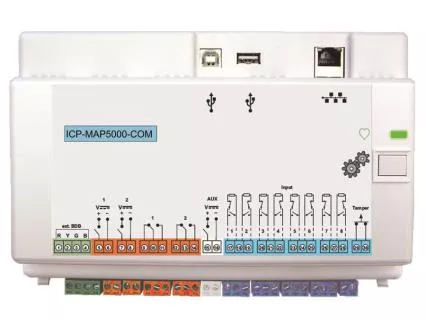 Modul unitate centrala MAP 5000 cu comunicator IP integrat, până la 1500 de adrese, 500 de zone și 996 de utilizatori, [],https:b2b.sielinvest.ro