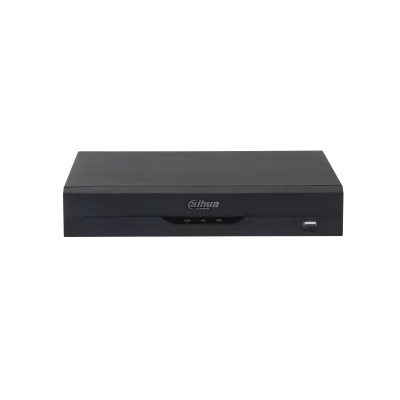 NVR Dahua, 4 canale, WizSense, 4K, 1 slot HDD, VGA, HDMI, H.265+, 80 Mbps, [],https:b2b.sielinvest.ro