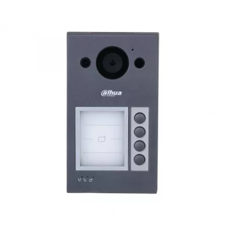 Post Videointerfon IP pentru patru familii, exterior IP65 IK08, 2 MP, unghi 140°, [],https:b2b.sielinvest.ro