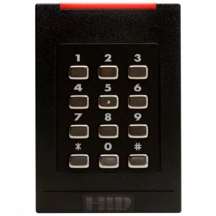 Cititor  iClass SEOS RK40 13,56MHz cu tastatura, poate citi doar carduri SEOS, HID PN 921NSNNEK20000, [],https:b2b.sielinvest.ro