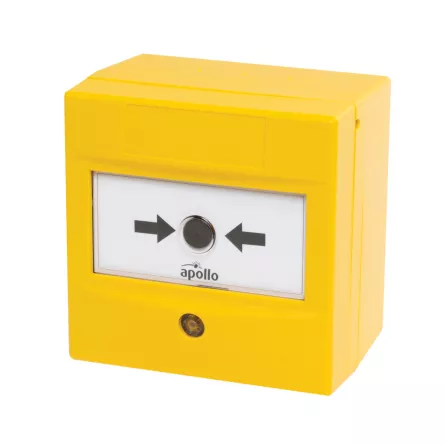 Buton de incendiu adresabil Soteria,  17-35 Vdc, IP 44,  montaj aparent/semi-ingropat , galben, [],https:b2b.sielinvest.ro