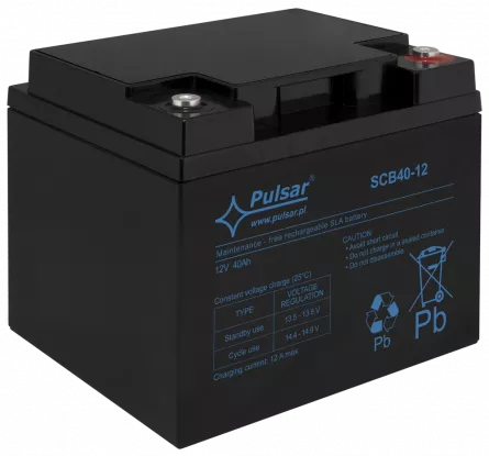 Acumulator 12v/40Ah, 197x171x166mm(+/- 2mm), [],https:b2b.sielinvest.ro