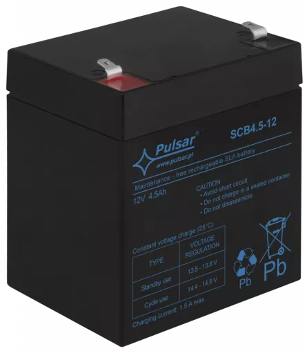 ACUMULATOR CAPSULAT 12V 4.5A, PULSAR, [],https:b2b.sielinvest.ro