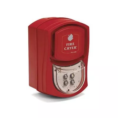 SIRENA VOCALA FIRE-CRYER PLUS RED, MONTAJ PERETE W/A, S/B, IP 66, 100dBA, [],https:b2b.sielinvest.ro
