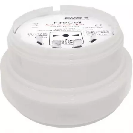 Soclu wireless alb pentru sirene/lampi averizare din gama Fusion, adresare electronica, baterii 6 x AA, [],https:b2b.sielinvest.ro