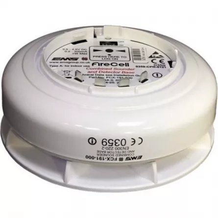 Soclu wireless pentru detectorii din gama Fusion cu sirena inclusa, adresare electronica, baterii 3 x AA + 3 x C, [],https:b2b.sielinvest.ro
