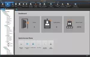 Software de control acces Hanwha Wisenet SSA-M3000, suporta pana la 32 usi, [],https:b2b.sielinvest.ro