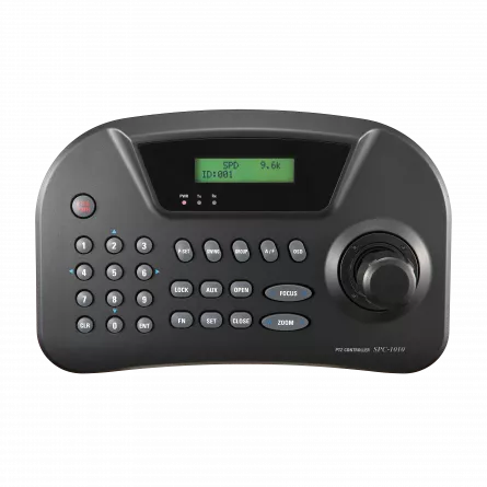 Joystick, poate controla maxim 256 camere PTZ, meniu OSD, control 3D, RS-485, RS-422, [],https:b2b.sielinvest.ro