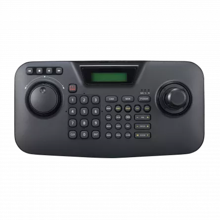 Joystick, lcd cu 2 linii, poate controla maxim 255 de dispozitive, RS-485/422, DVR playback control, LCD in 2 linii, [],https:b2b.sielinvest.ro