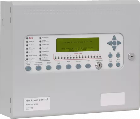Centrala analogic adresabila 1 bucla/126 adrese, 16 zone, varianta economica, [],https:b2b.sielinvest.ro