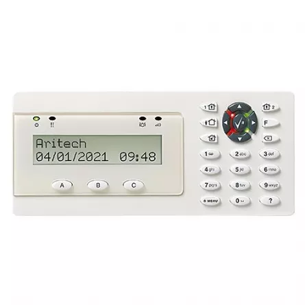 Tastatură LCD cu cititor Mifare (13.56MHz)  incorporat, pentru  centralele Advanced, [],https:b2b.sielinvest.ro