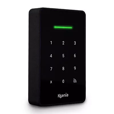 Ergo-X, tastatura de exterior cu membrana, cablu de 2m (8x0.22mm), 2 terminale I/O (OC 500 mA max.) Cititor RFID, buzzer multi-ton  tampe, gri , Ksenia, [],https:b2b.sielinvest.ro
