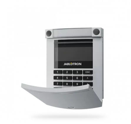 Tastatura LCD gri cu cititor RFID (125kHz), conectare pe BUS., [],https:b2b.sielinvest.ro
