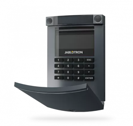 Tastatura LCD radio (868MHz) cu cititor RFID 125 KHz, culoare antracit, [],https:b2b.sielinvest.ro