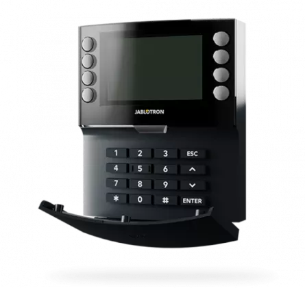 Tastatura radio antracit cu 4 segmente de comanda integrate si cititor RFID, display LCD, [],https:b2b.sielinvest.ro
