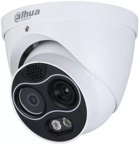 CAMERA TERMALA IP Dahua, Dome, WizSense, 4Mp, IR 30M, detectie incendiu, functii smart, slot card, [],https:b2b.sielinvest.ro