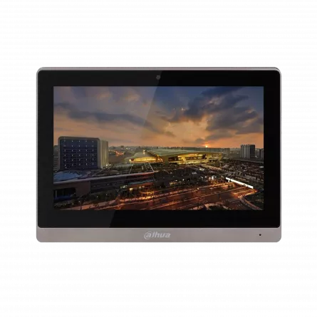 Monitor videointerfon IP, handsfree, interior, ecran 10" cu touchscreen, rezolutie 1024x600, butoane touch, [],https:b2b.sielinvest.ro
