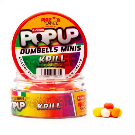 POP-UP DUMBELLS MINIS KRILL 4-5mm 10g, [],snz.ro