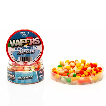 WAFTERS ICE DUMBELLS BICOLOR ANANAS 6mm 15g
, [],snz.ro