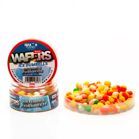 WAFTERS ICE DUMBELLS BICOLOR USTUROI & FAINA PESTE 6mm 15g
, [],snz.ro