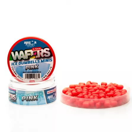 WAFTERS ICE DUMBELLS MINIS PINK 4-5mm 15g, [],snz.ro