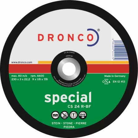 Disc 150 mm debitat piatra CS 24 R special, [],suruburionline.ro
