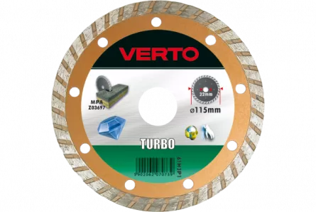 Disc diamantat turbo VERTO, [],suruburionline.ro