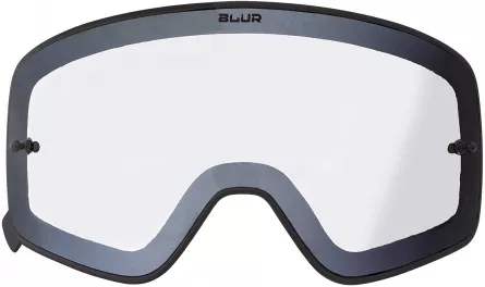 Lentila ochelari O'Neal B-50 rama neagra - transparent, tear off pins, antifog, [],xtur.ro
