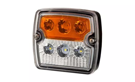 Lampă marcaj față, Horpol, tehnologie LED, 2 funcții, poziție și semnalizare