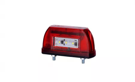 Lampă mică stop și iluminare plăcuță înmatriculare, Horpol, LED, culoare alb-roșu, alimentare 12/24V