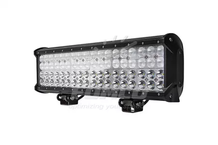 Proiector LED, Fomco, 2 faze 42.5 cm, 216W, 72 led-uri, 15120 lm, 50000 ore, alimentare 12/24V, negru