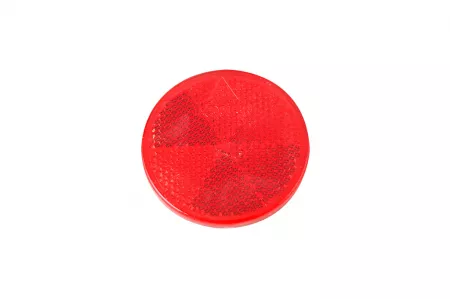Reflector rotund FI60 roșu autoadeziv
