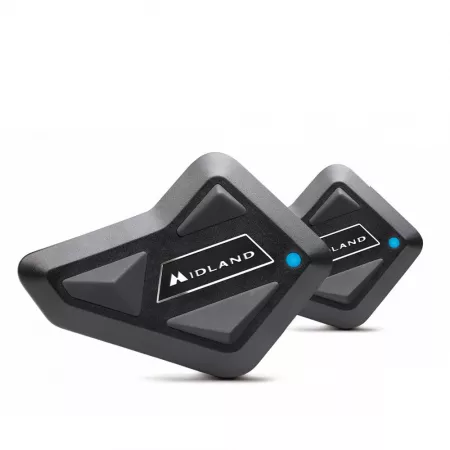 Sistem de comunicare Bluetooth Midland BT Mini Twin pentru motocicliști