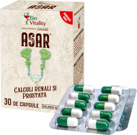 Asar, 30 capsule, Bio Vitality