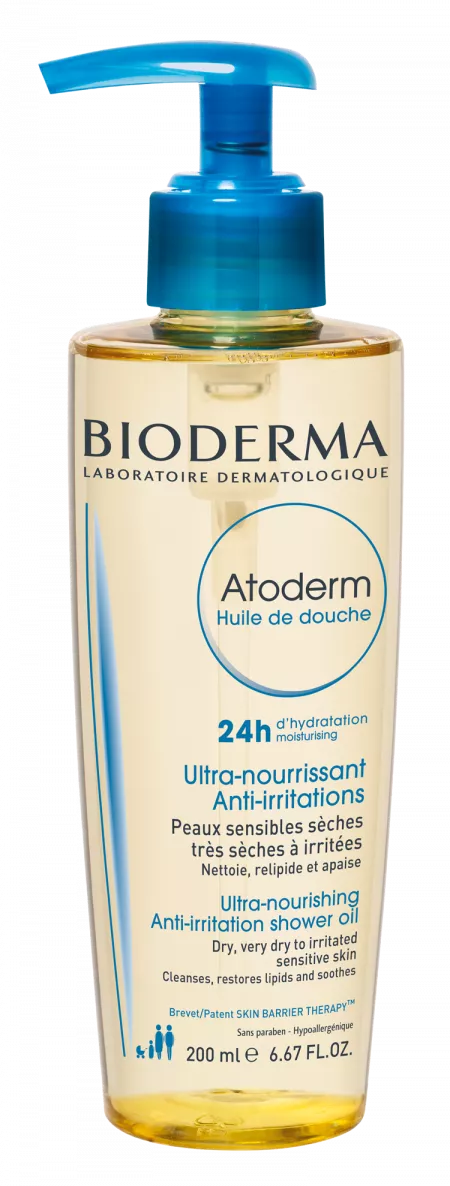 Ulei de duș Atoderm, 200 ml, Bioderma