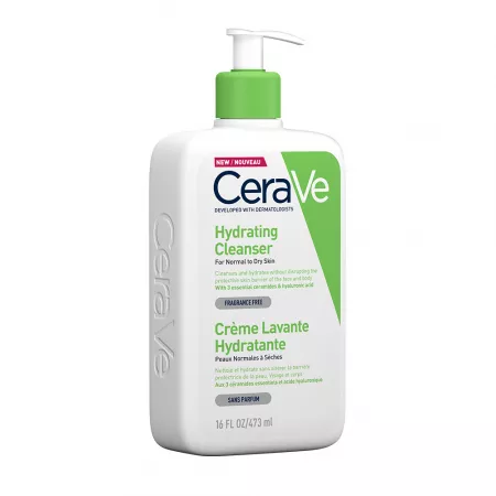 Gel de spălare hidratant CeraVe, piele normal-uscată 473 ml