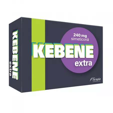 Kebene Extra Simeticonă 240 mg, 30 capsule, Terapia