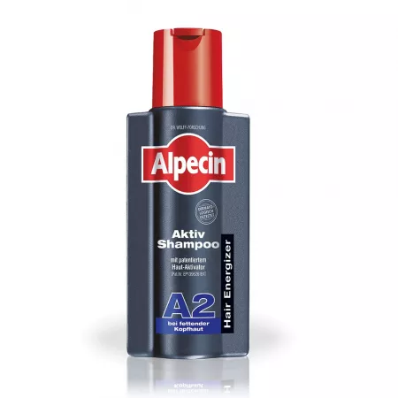 Sampon pentru scalp gras Alpecin Active A2, 250 ml