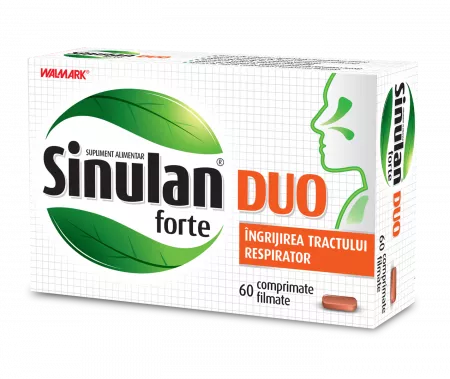 Sinulan Forte Duo , 60 tablete, Walmark