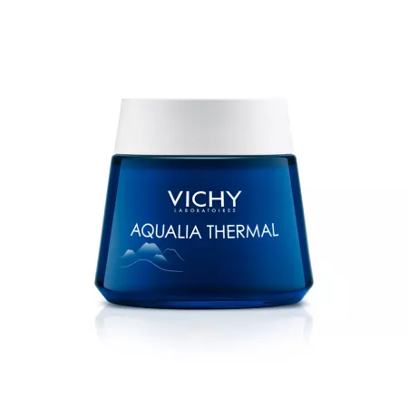 VICHY Aqualia Thermal Gel-crema SPA de noapte cu efect anti-oboseala, 75ml 