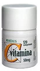 Vitamina C 50 mg, 120 comprimate, Beres Pharmaceuticals Co